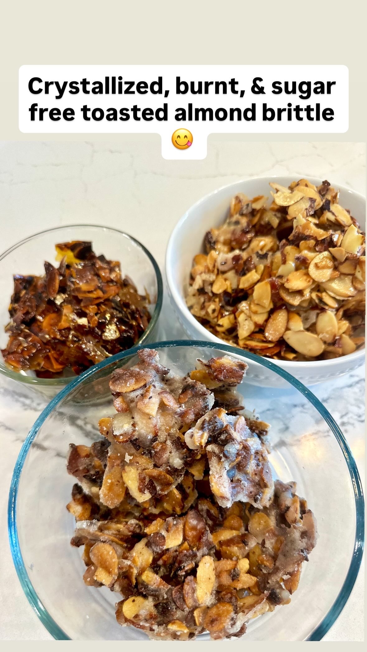 Unavailable Nuts: Candied Almond Brittle