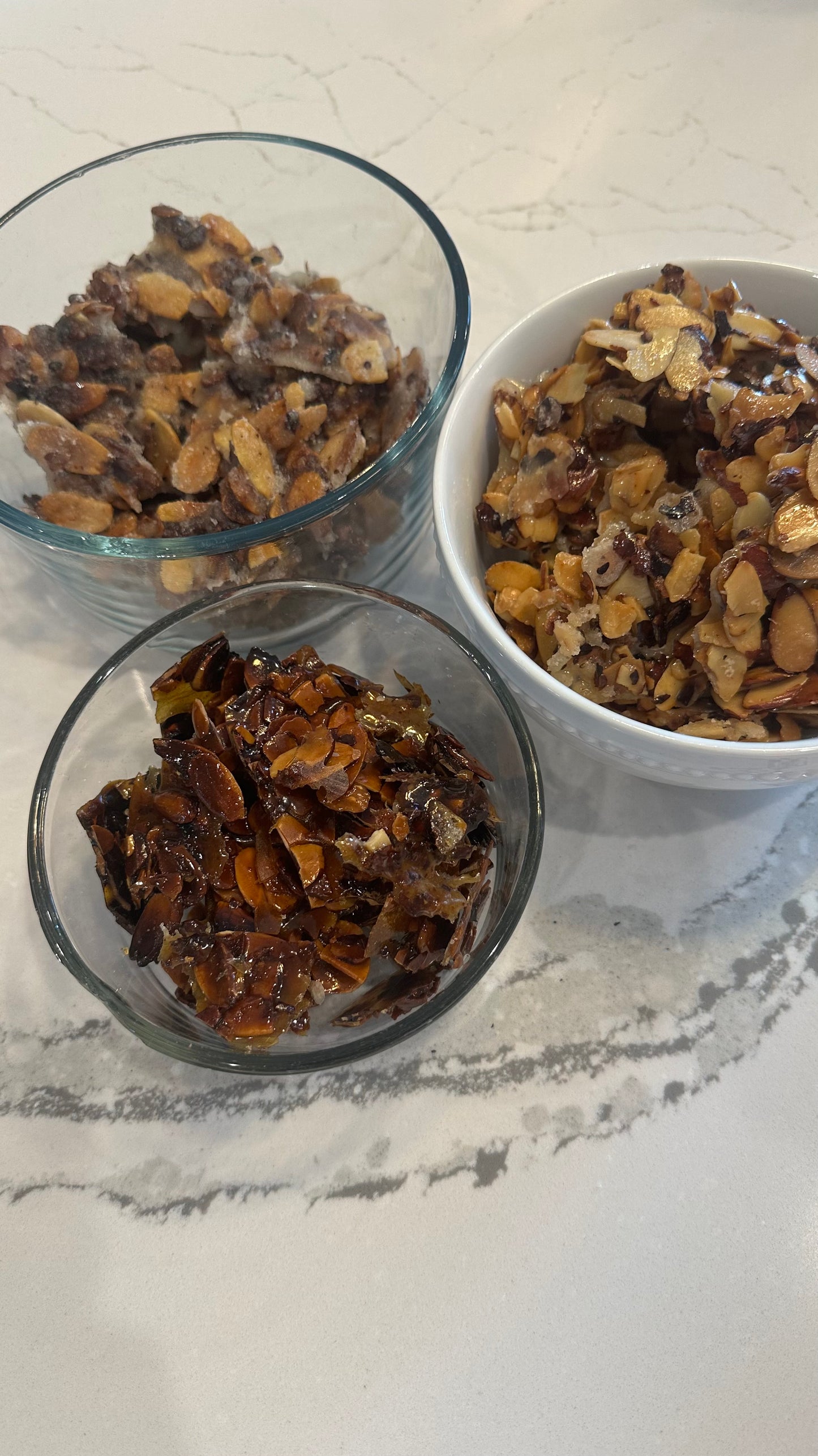 Unavailable Nuts: Candied Almond Brittle
