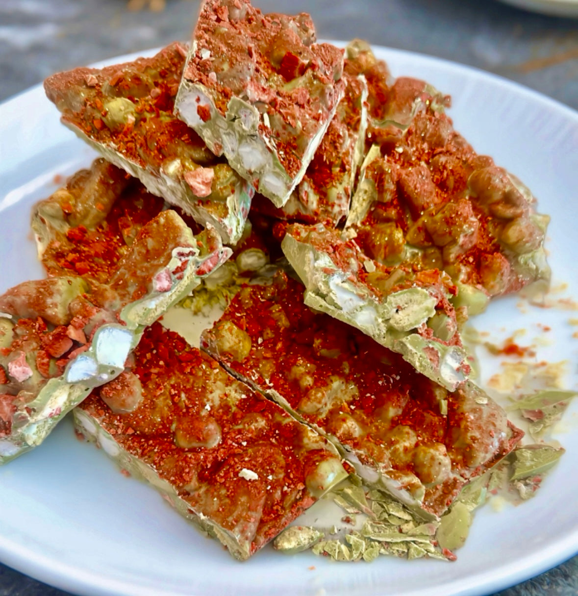 Matcha Strawberry Shortcake (gluten free peanut free)