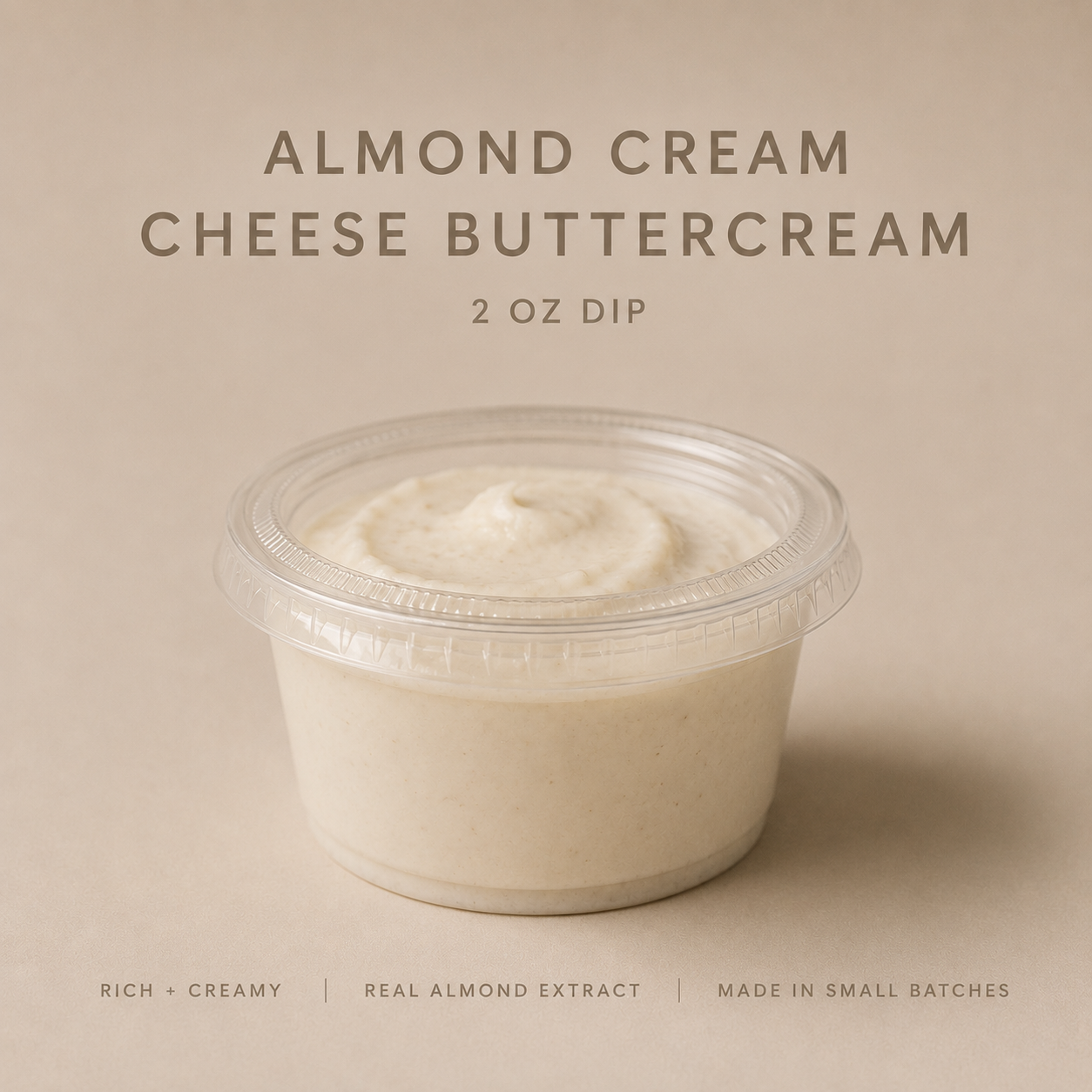 Almond Cream Cheese Buttercream