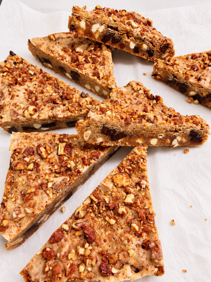 Pumpkin Pecan Praline Blondies