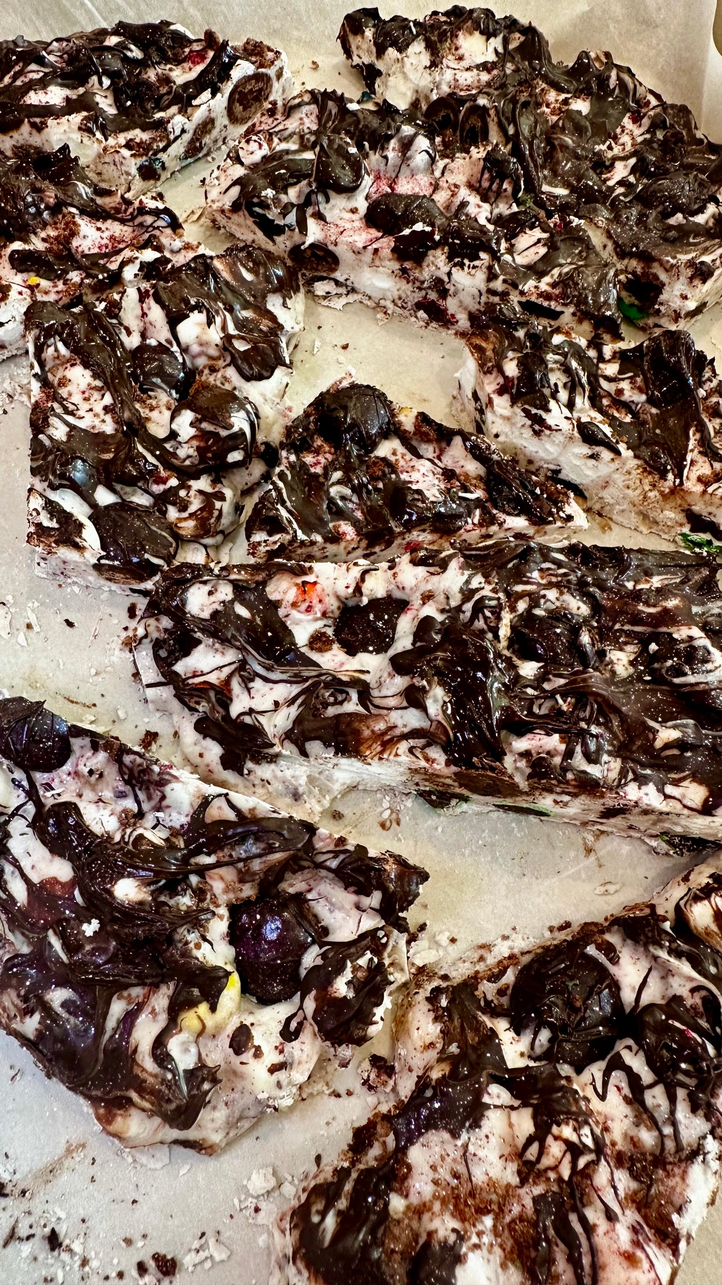 Scarlett Smeared Lipstick