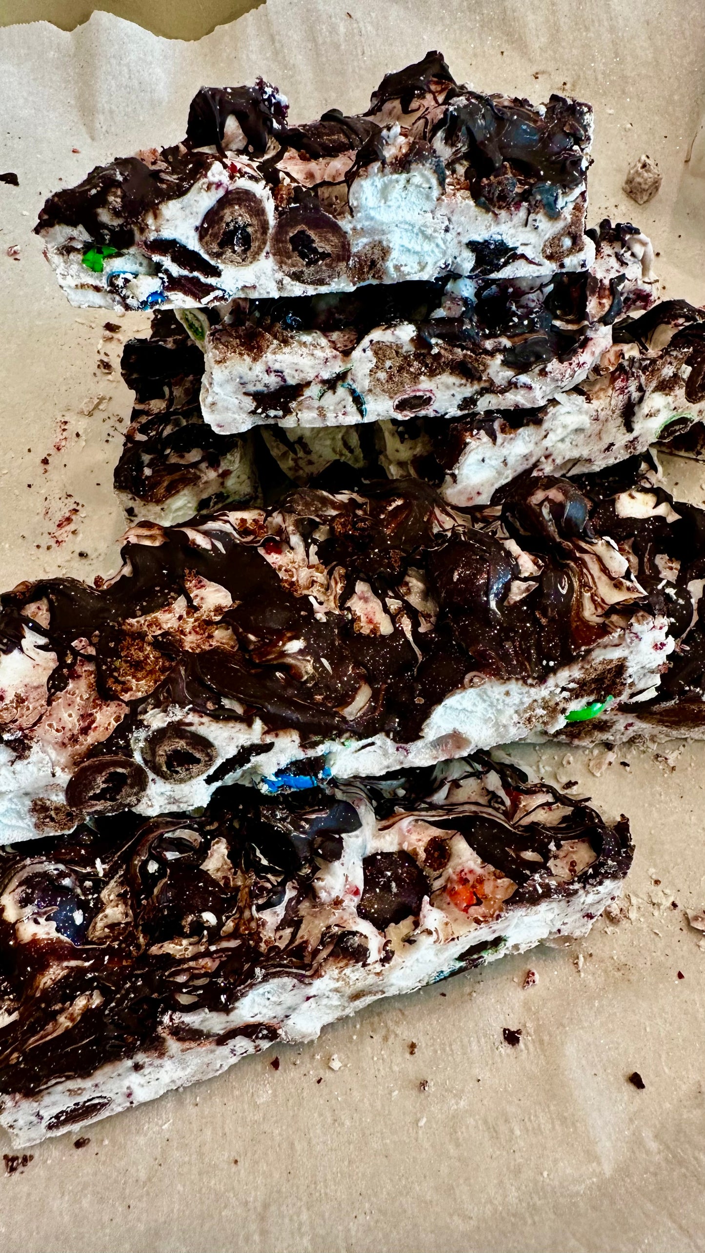 Scarlett Smeared Lipstick