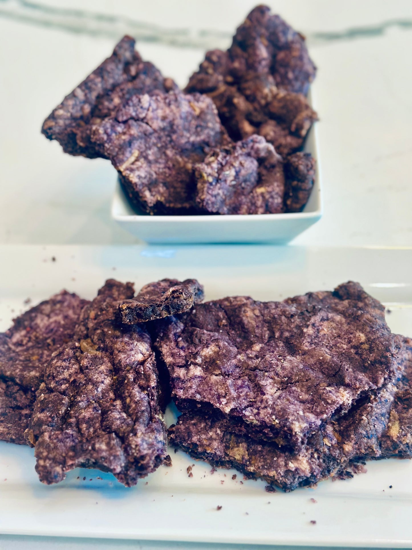 Cookie Brittle: Chocolate Chunk Peppermint