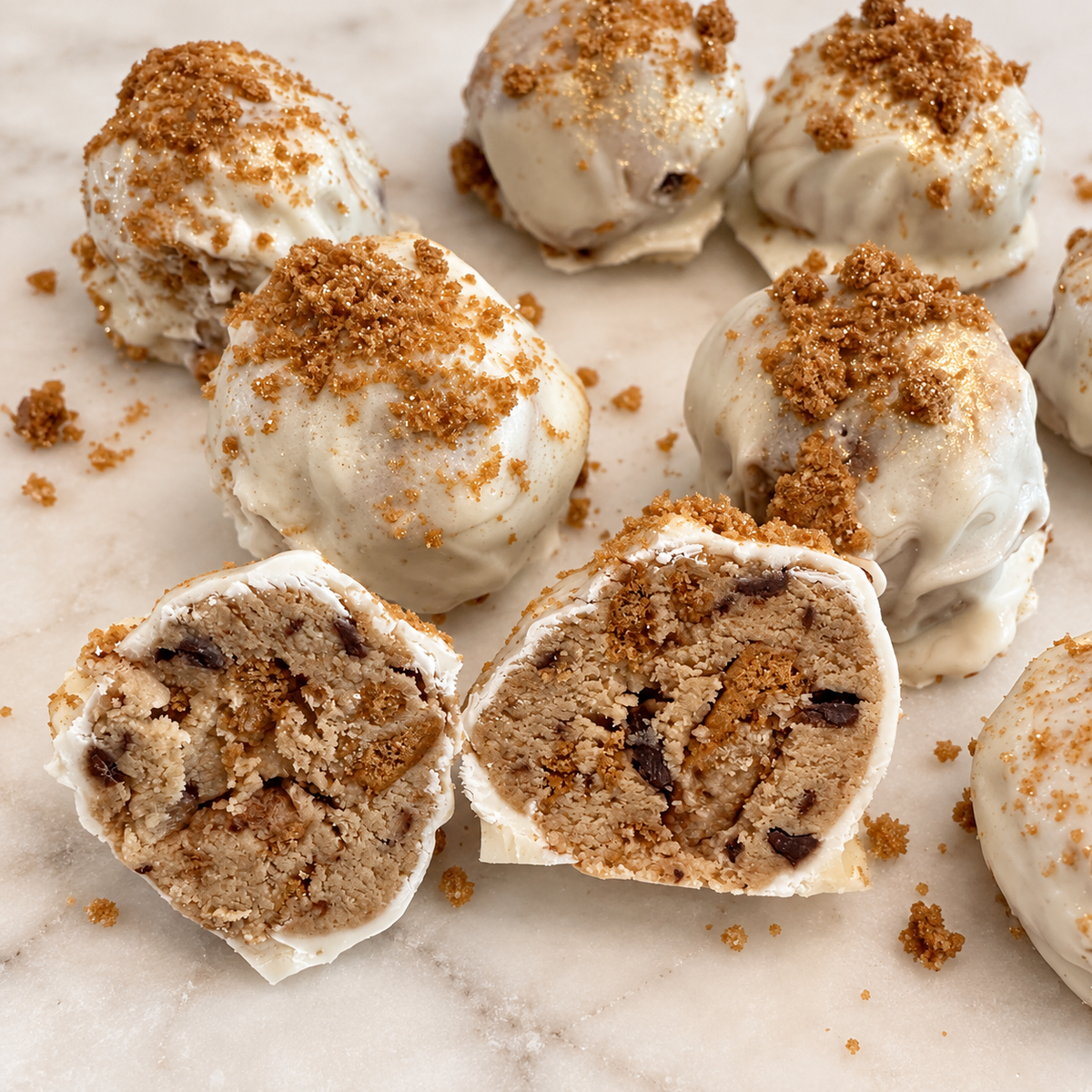 Buffed & Biscoffed Protein Truffles