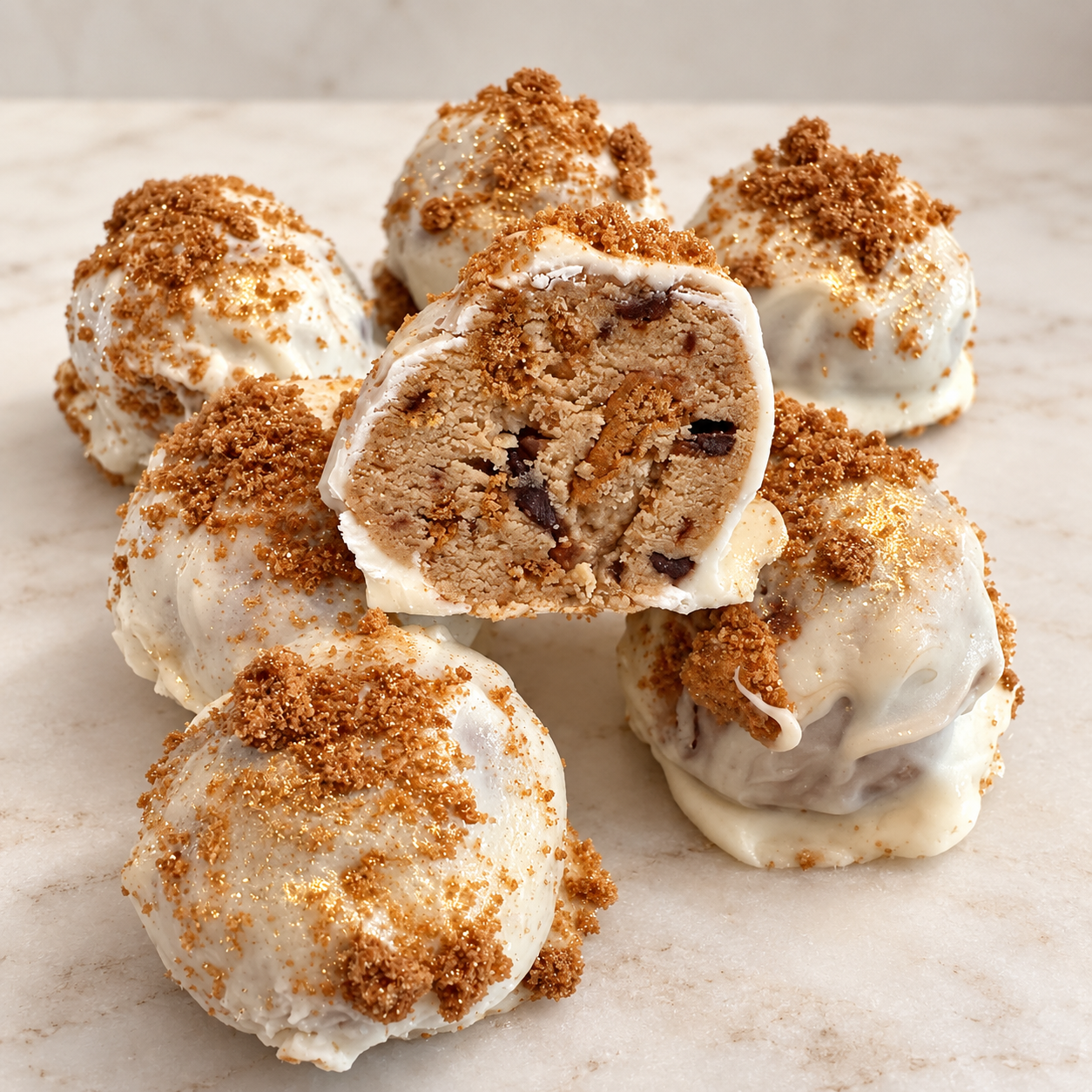 Buffed & Biscoffed Protein Truffles