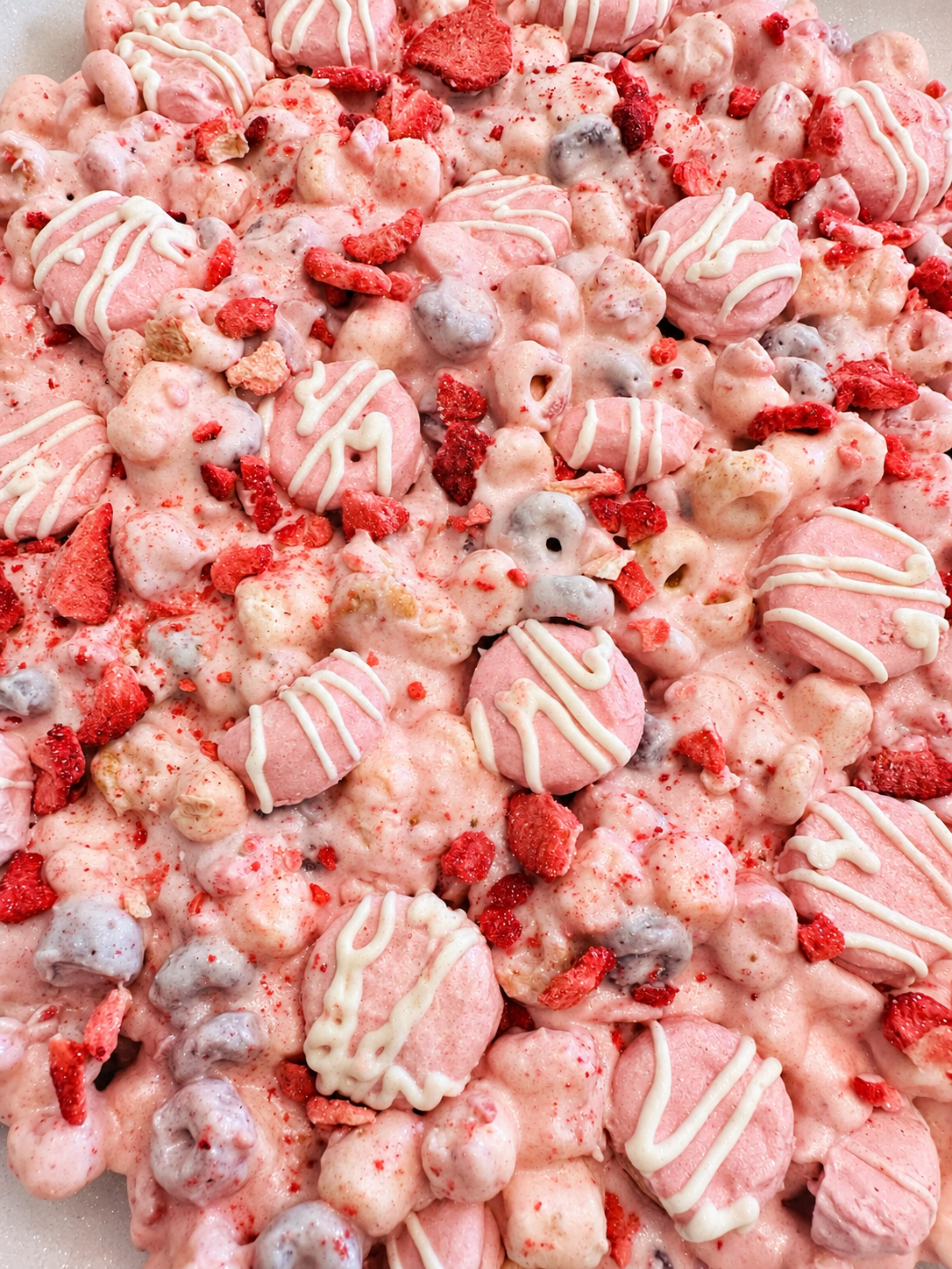 Berry Thick Protein Milkshake | Strawberry Protein Bark