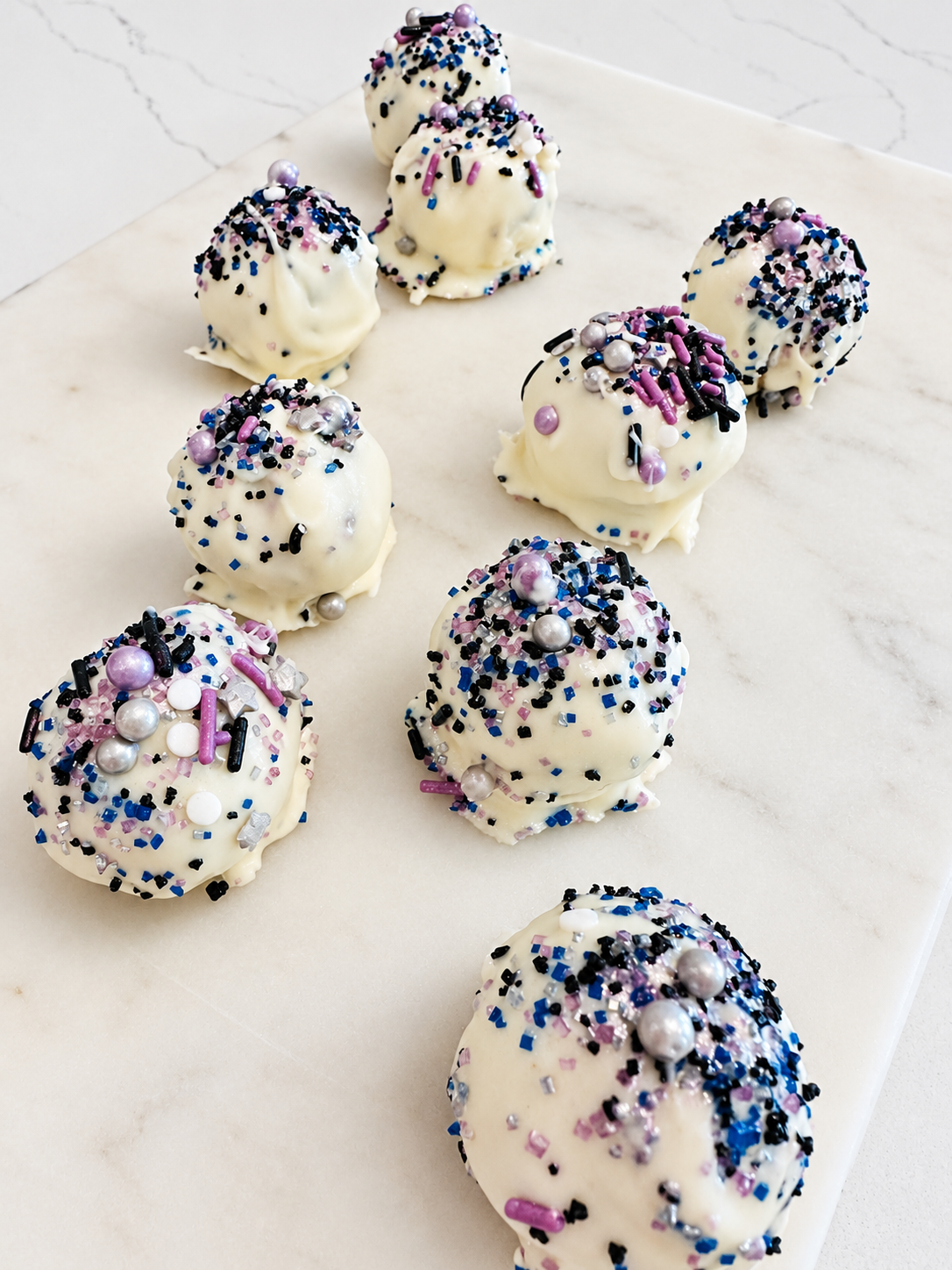 Buffy the Protein Slayer | Birthday Cake Oreo Protein Truffles (3)