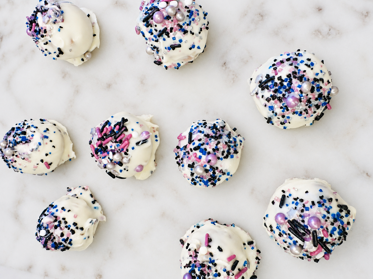 Buffy the Protein Slayer | Birthday Cake Oreo Protein Truffles (3)