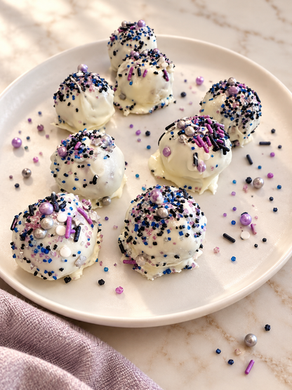 Buffy the Protein Slayer | Birthday Cake Oreo Protein Truffles (3)